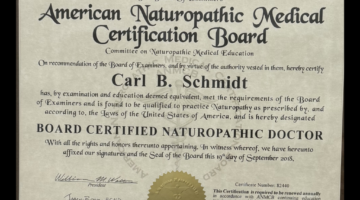 Carl BC ND Certificate