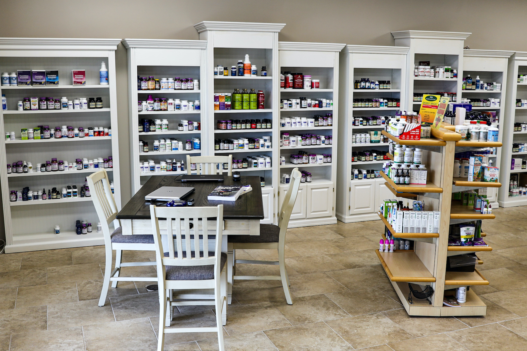 Step into The Herb Shop Wellness & Nutrition Center, where nature and science come together to support your health journey. We offer a thoughtfully curated selection of high-quality supplements, organic herbs, and holistic wellness products to help you achieve optimal well-being. Whether you're seeking immune support, stress relief, or personalized herbal remedies, our expert team is here to guide you. Discover the power of natural healing and experience a new level of vitality—because your wellness starts here.